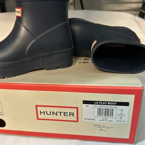 Hunter Kids Classic Rain Kids First Classic Rain
Boots Size 10 Toddler Navy - Picture 4 of 6